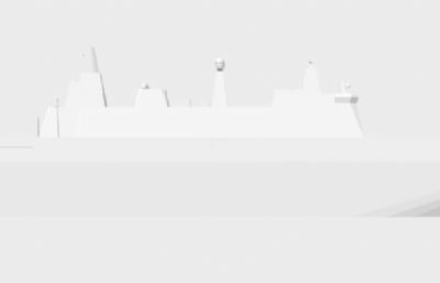 土耳其海军阿纳多卢号两栖攻击舰STL模型（没有吊车）
