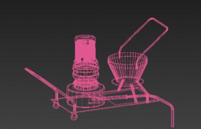 灌浆机3D模型