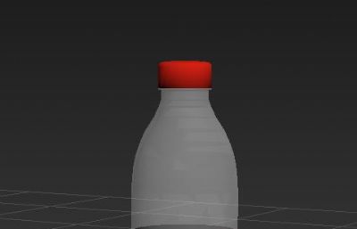 农夫山泉矿泉水瓶3D模型,FBX格式