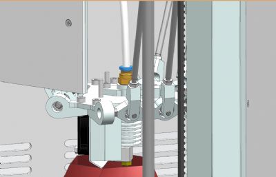 家用小型3D打印机STP,X_T格式模型