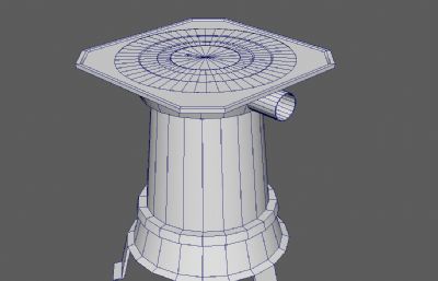 炉子，火炉maya模型
