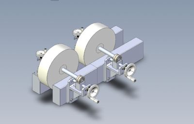 箔线圈调节装置模型,STEP格式