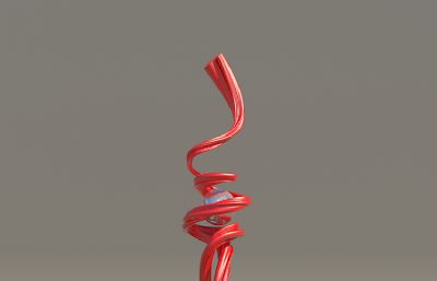 丝韵雕塑设计3D模型