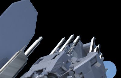 影视级科幻未来次时代载人铠甲,仿环太平洋机甲maya模型,附带FBX格式