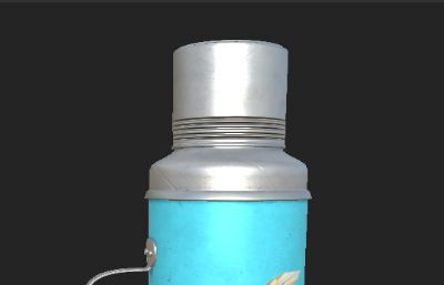 暖水瓶,暖水壶maya模型