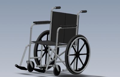 简单轮椅solidworks图纸模型
