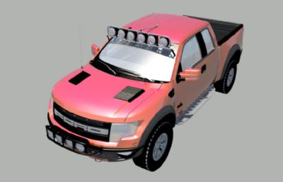 福特-F150猛禽,SVT Raptor-maya模型