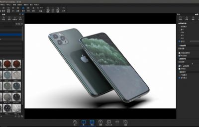 iPhone 11 Pro Max手机渲染模型(ksp+stp),keyshot渲染