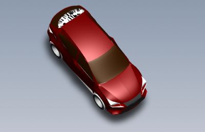 Lexus雷克萨斯 NX汽车外形Solidworks2019设计图纸模型