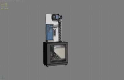搅拌机-工业设备3D模型