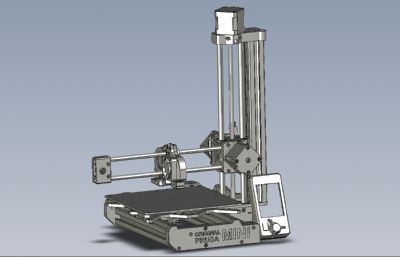 MINI小型3D打印机结构模型,STEP格式