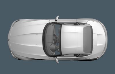 宝马Z4 sDrive35i豪华型汽车3D模型,带内饰,MAX,FBX格式,标准材质