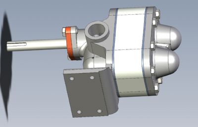 齿轮泵模型,STP格式