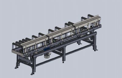 另一款工厂输送系统STEP格式模型