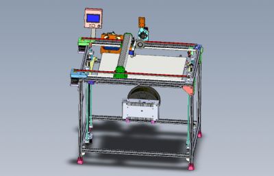 微型3D打印机STEP格式模型