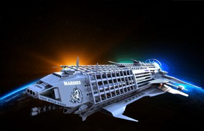火星探测宇宙飞船Solidworks设计图纸模型
