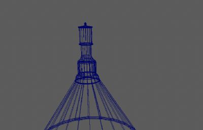 台球厅小吊灯maya模型,mb,obj两种格式