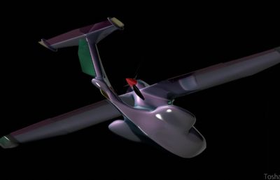 海空两用飞机IGS格式图纸模型