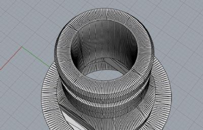 水管快接接头STL格式模型,3D打印,亲测可用(自配胶圈)