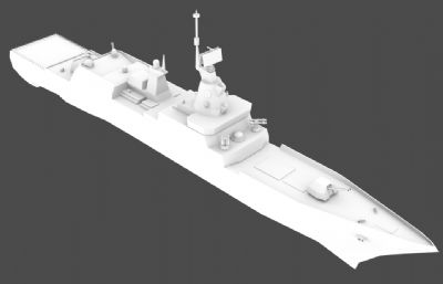 苏联戈尔什科夫海军元帅级护卫舰,巡洋舰3D模型白模