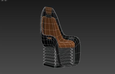 4D影院体感椅子3D模型