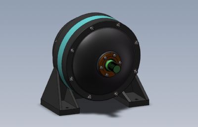 一级行星齿轮减速器图纸模型