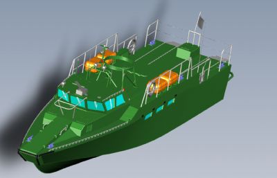 海上作战艇,战舰模型
