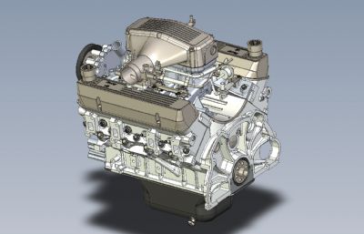 罗孚V8发动机模型,sldprt,igs,IGS,x_t等格式(百度网盘下载)