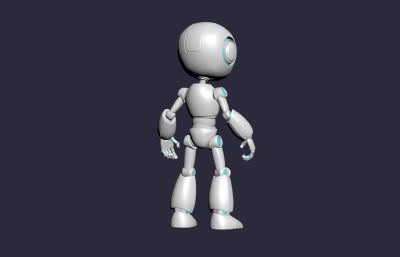 机器人3D模型,MAX+FBX格式