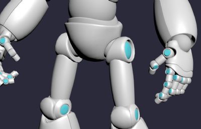 机器人3D模型,MAX+FBX格式