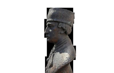 鲁金·阿马纳特,科学家铜像雕塑3D模型,可打印