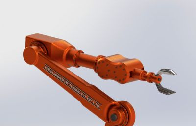 工业机械臂夹具IGS格式模型