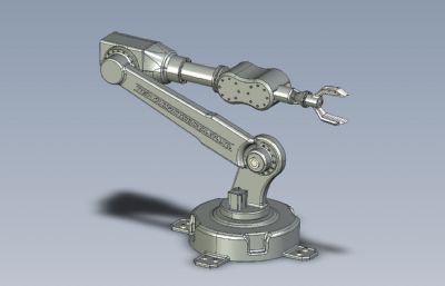 工业机械臂夹具IGS格式模型