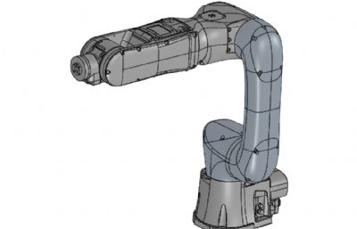 三菱机械臂,机械手STEP格式图纸模型