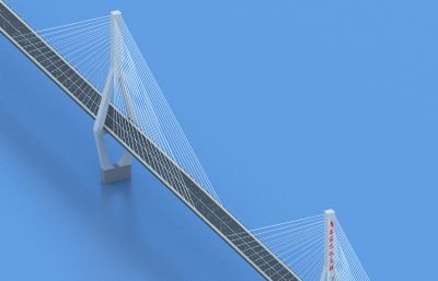 CQ重庆马桑溪长江大桥3D模型