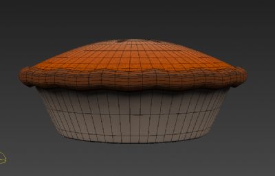 小蛋糕3D模型
