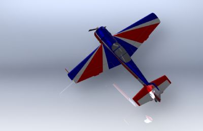 前置动力固翼飞机模型