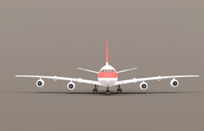 康维尔990客机3D模型