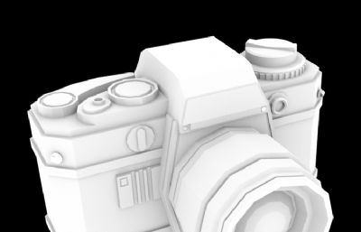 简约相机maya模型,OBJ格式