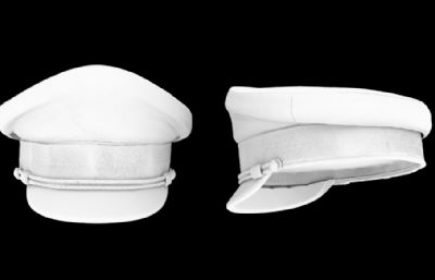 毛线帽,前进帽,海盗帽等12款帽子OBJ格式模型