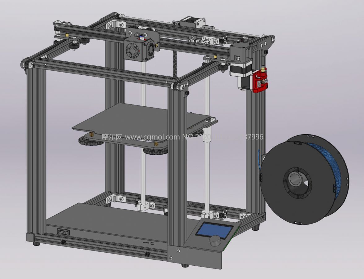 恩德3D打印机Solidworks模型(网盘下载)