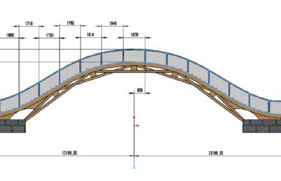 虹桥,拱桥STL格式模型