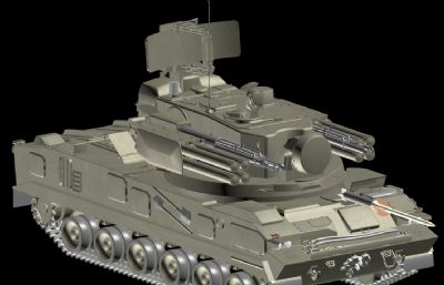 格里森重型武器步战车3D模型