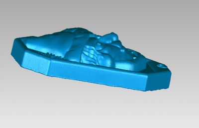 邪恶的巫婆老太太卡牌STL格式,3D打印模型