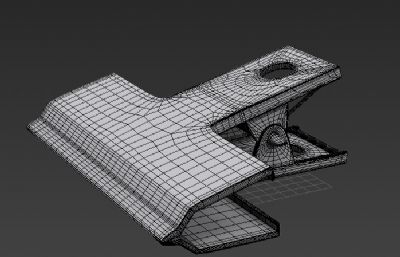 夹子,文件夹3D模型