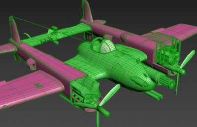 DIY飞行器,科幻飞行器3D模型素模