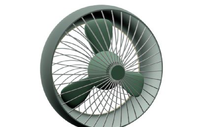 Q版电风扇C4D模型