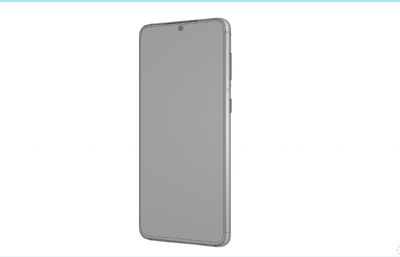 Samsung三星Galaxy S21 plus 5G手机STP格式3Dmodel三维模型