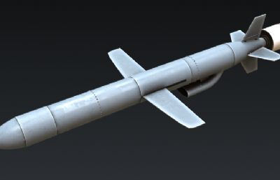 巡航导弹3D模型