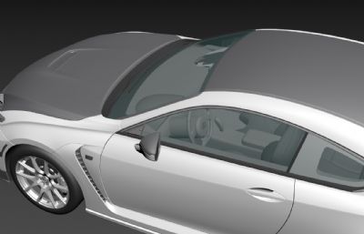 雷克萨斯RC-F Track Edition汽车3D模型,有MAX和FBX两种格式